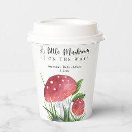 Aquarellfliege ist unterwegs! Babydusche Pappbecher