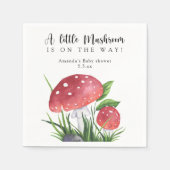 Aquarellfliege ist unterwegs! Babydusche Serviette (Vorderseite)