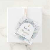 Aquarellfolien Taufe Tagestriche Geschenkanhänger (Beispiel)