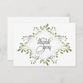 Aquarellfolien Vielen Dank (Vorne/Hinten)