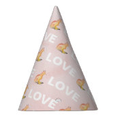 Aquarellfuchs und Liebe Partyhütchen (Rechts)