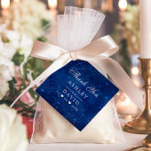 Aquarellgalaxie Kosmische Sterne Vielen Dank Tag Geschenkanhänger