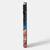 Aquarellgalaxie und Planeten Case-Mate iPhone Hülle (Rückseite / Links)