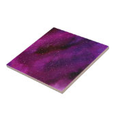 Aquarellgalaxien lila rosa fliese (Seite)