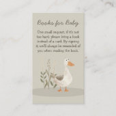 Aquarellgänsehuchbücher für Kinder — Umschließungs Begleitkarte (Vorderseite)