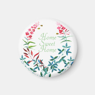 Aquarellgarten & Bienen Magnet