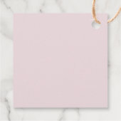 Aquarellgarten Geschenkanhänger (Rückseite)