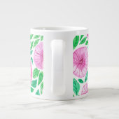 Aquarellgarten Jumbo-Tasse (Rückseite)