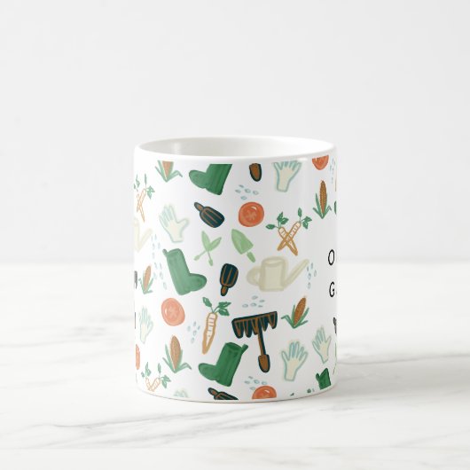 Aquarellgarten Kaffeetasse (Mittel)