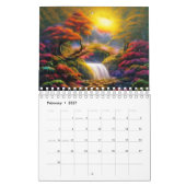 Aquarellgarten Kalender (Feb 2027)