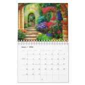 Aquarellgarten Kalender (Mär 2026)