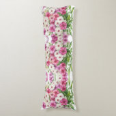 Aquarellgarten Phlox-Blume Seitenschläferkissen (Vorderseite Vertikal)