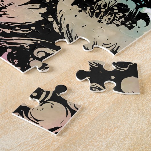 Aquarellgarten Puzzle (Seite)