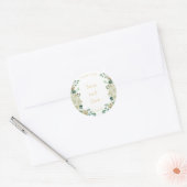 Aquarellgarten Rose Rettete Umschlag Aufkleber (Umschlag)