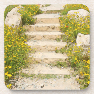 Aquarellgarten Untersetzer