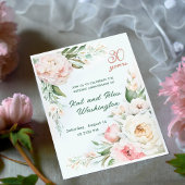 Aquarellgarten, WEDING ANNIVERSAR Einladung