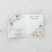 Aquarellgarten, WEDING ANNIVERSAR Einladung (Innenseite)