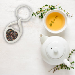 Aquarellgartenmuster schwarz Schlüsselanhänger