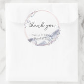 Aquarellgebirge - Aufkleber (Tasche)