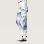 Aquarellgebirge, Winterlandschaft Leggings (Links)