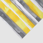 Aquarellgelb, grau, Streifen Seidenpapier (Ausschnitt)