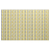 Aquarellgelb, grau, Streifen Stoff (Yard (91,4 cm))