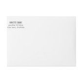 Aquarellgelbe rosa Blume Chic Wedding (Vorderseite)