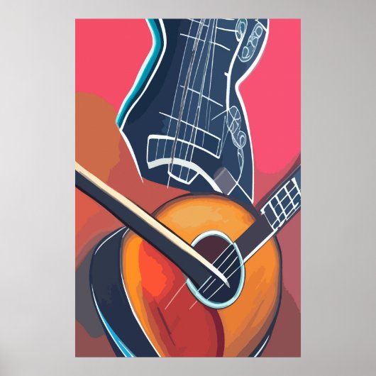 Aquarellgeräte Poster (Vorne)