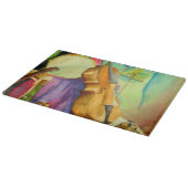 Aquarellgeräte Schneidebrett (Ecke)