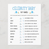 Aquarellgeschlecht offenbart Celebrity Baby Boy Na (Rückseite)