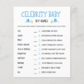 Aquarellgeschlecht offenbart Celebrity Baby Boy Na (Vorderseite)