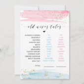 Aquarellgeschlecht zeigt Alte Ehefrauen Erzählspie (Vorderseite)