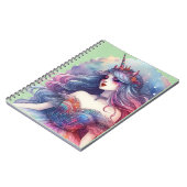 Aquarellgestaltung Notizblock (Linke Seite)