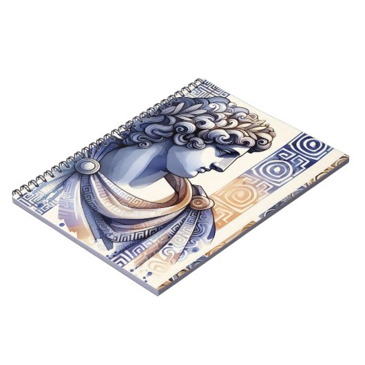 Aquarellgestaltung Notizblock (Linke Seite)