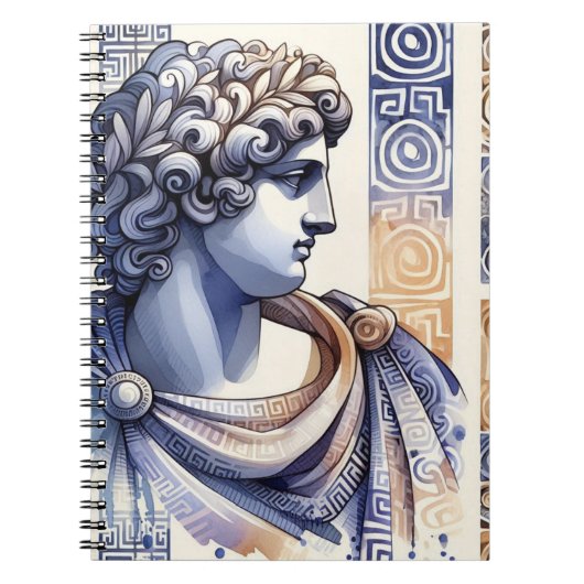 Aquarellgestaltung Notizblock (Vorderseite)