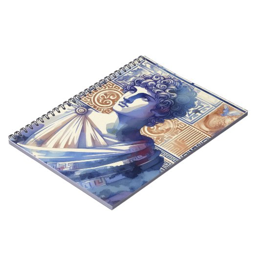 Aquarellgestaltung Notizblock (Linke Seite)