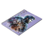 Aquarellgestaltung Notizblock (Linke Seite)