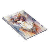 Aquarellgestaltung Notizblock (Rechte Seite)