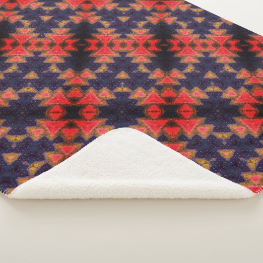 Aquarellgestaltung Sherpadecke (3/4)