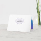 Aquarellgestaltung zum Geburtstag Karte (Rückseite)