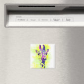 AquarellGiraffe 2 Magnet (In Situ (Geschirrspüler))