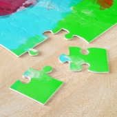 Aquarellgitarre Puzzle (Seite)