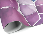 Aquarellglas Geschenkpapier (Rolleneckpunkt)