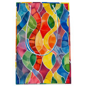 Aquarellglas Mittlere Geschenktüte (Vorderseite)