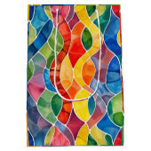 Aquarellglas Mittlere Geschenktüte (Rückseite)