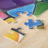 Aquarellglas Puzzle (Seite)