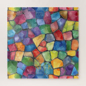 Aquarellglas Puzzle (Vertikal)
