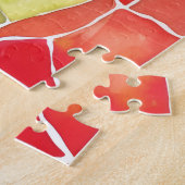 Aquarellglas Puzzle (Seite)