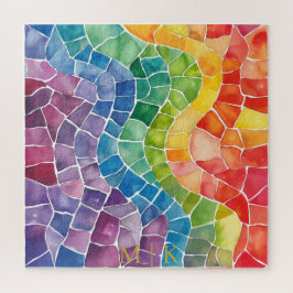 Aquarellglas Puzzle