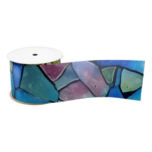 Aquarellglas Satinband